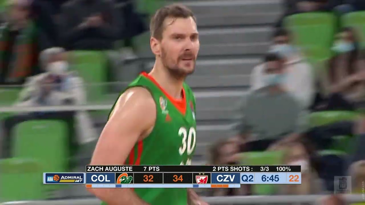 AdmiralBet ABA League 2021/22 highlights, Round 17: Cedevita Olimpija - C. zvezda mts (24.1.2022)