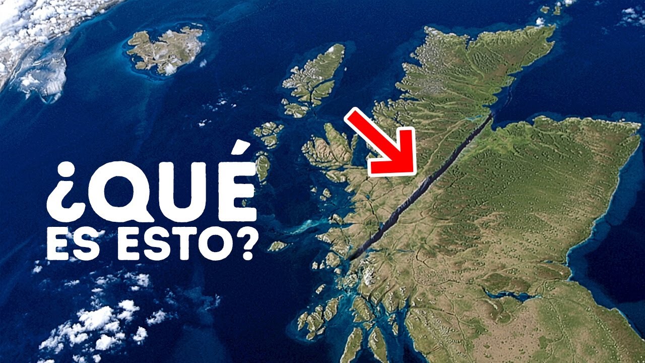 Línea Perfectamente Recta a través de Escocia - Explicada