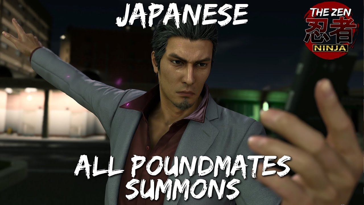 Like a Dragon: Infinite Wealth - All Poundmates Summons Japanese (4K 60FPS)