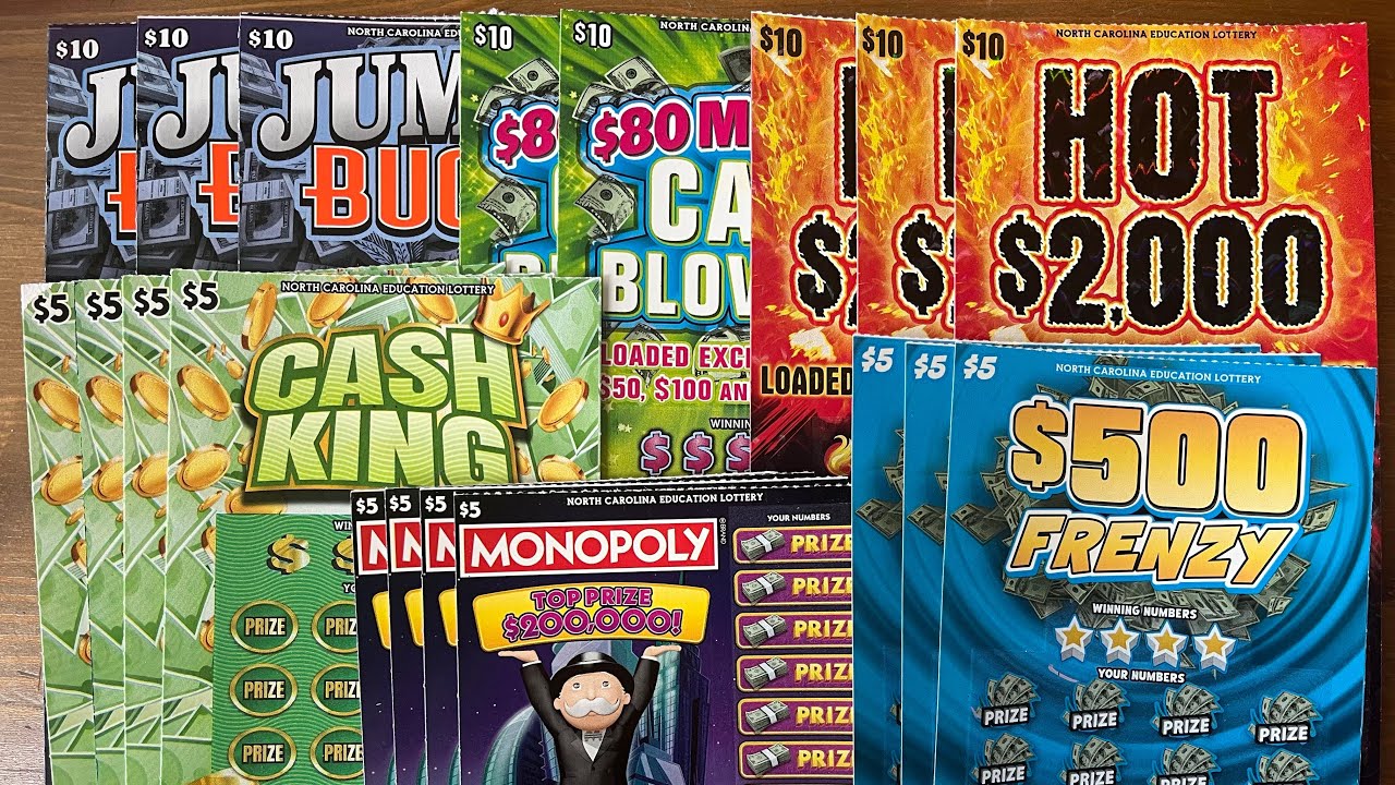$135 North Carolina Lottery Scratch-Offs!🧚&zwj;♀️One Ticket Saved The Day!🧚&zwj;♀️