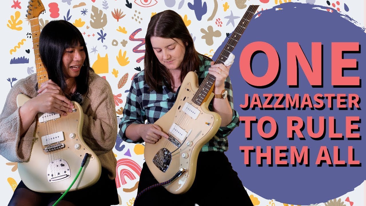 Fender Vintera II '50s Jazzmaster v Squier, 40-летие Vintage Jazzmaster v J Mascis Jazzmaster