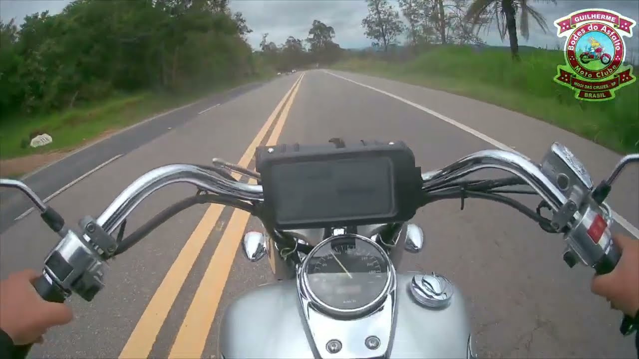 Shadow 750 + escapamento JJ na serra | Que ronco é esse?! (PARTE 1/2)