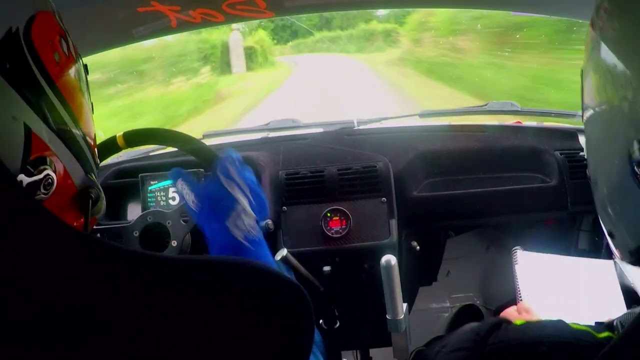 Rallye des Centurions 2022 - ES6 Le Trie Mayens - Jessy Pertzing / Alex Desquiret - Peugeot 205 F212