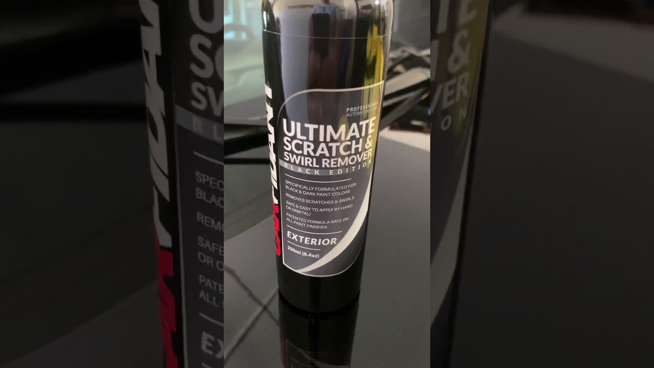 Does It Work??! CarFidant Ultimate Scratch & Swirl Remover  - Black Edition