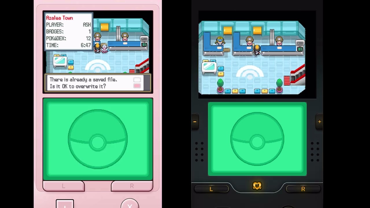 Pokemon Heartgold Trading on Delta Emulator 1.7b1