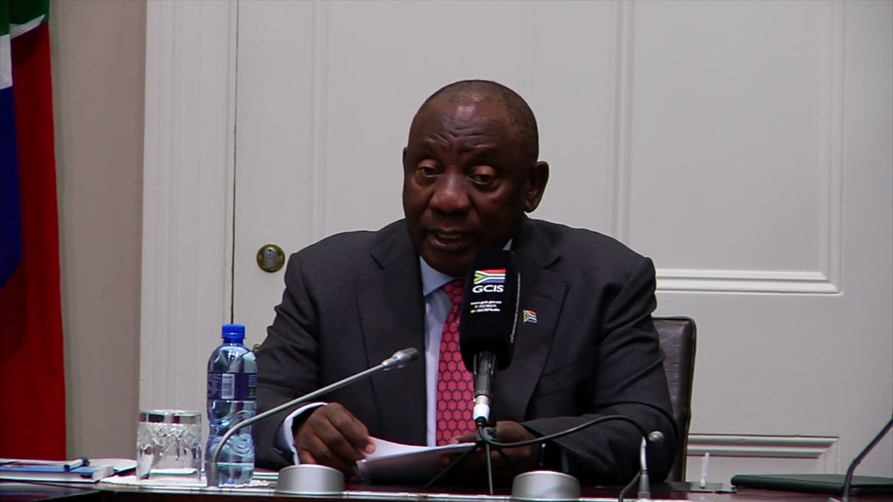 President Cyril Ramaphosa meets with The National Anti-Corruption Advisory Council | PresidencyZA