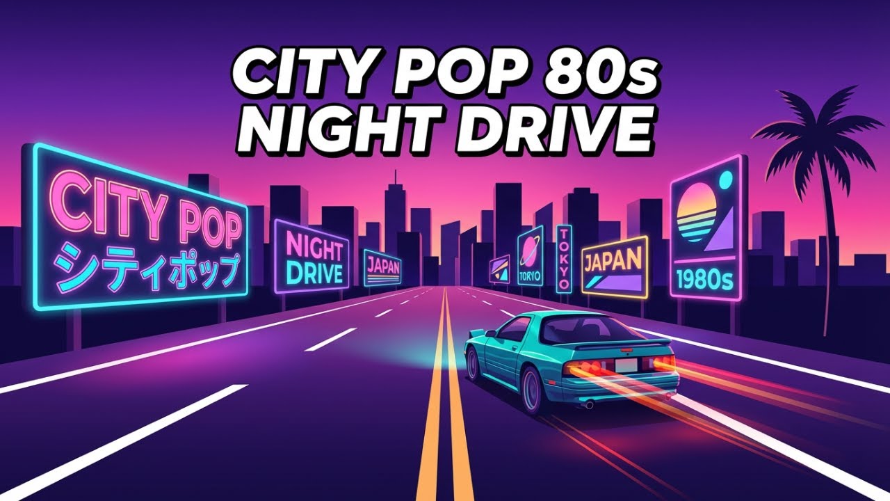 Japanese Disco City Pop 80s | 24/7 Livestream Radio
