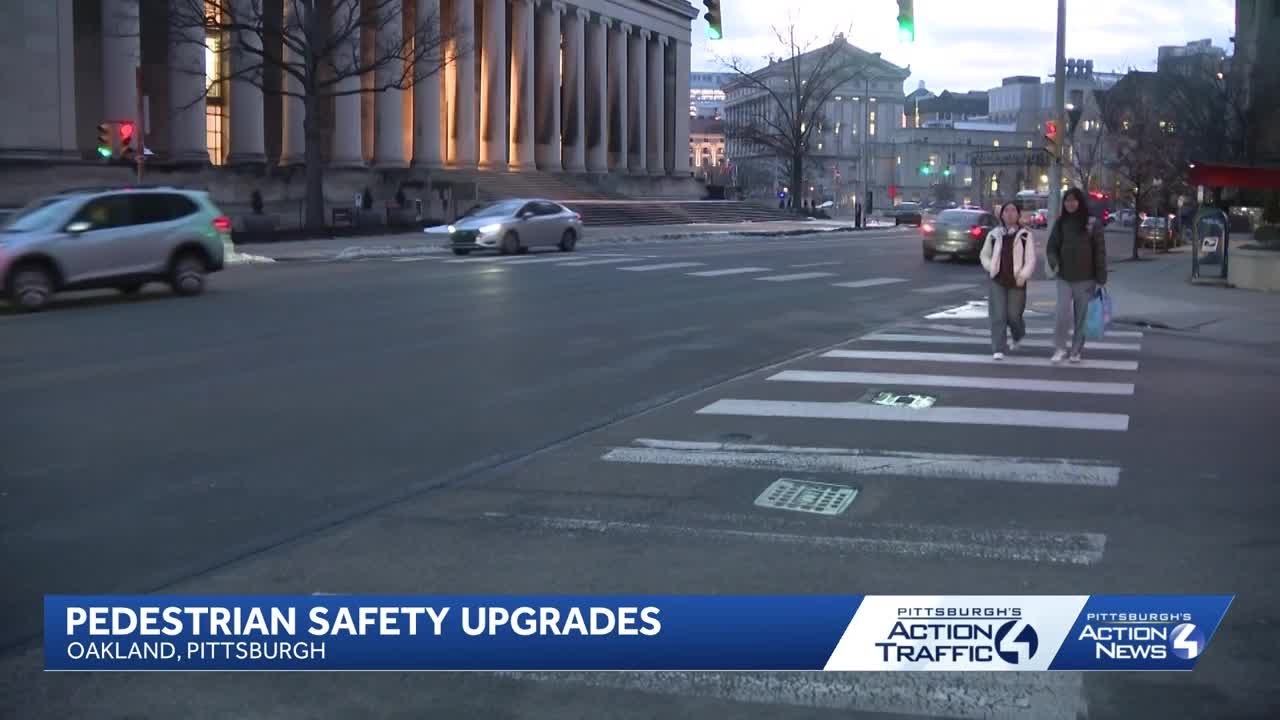 Pedestrian safety upgrades in Oakland