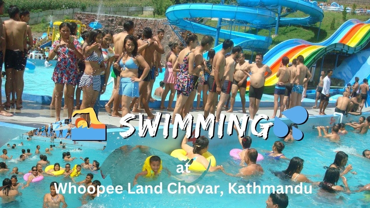 || 🏊 Swimming💦 at Whoopee Land ||  Chovar, Kathmandu || The Dangol Family ||