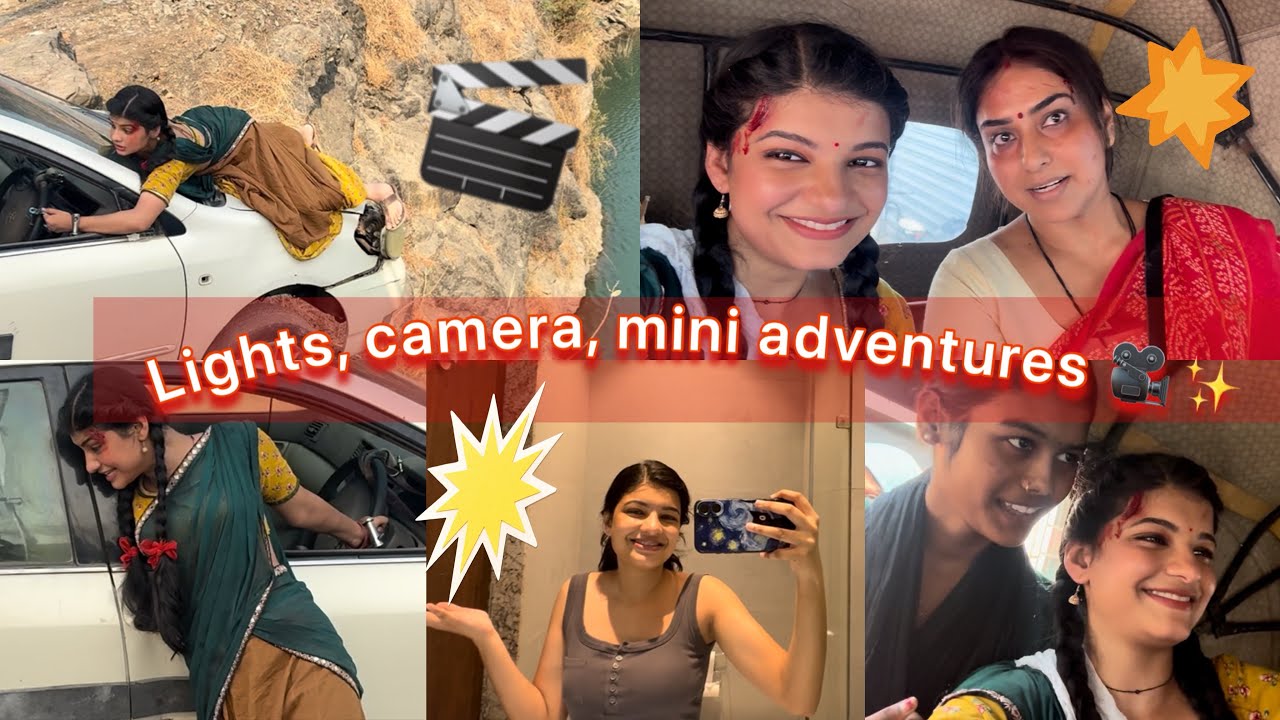 A Day with Saru💫 |Saru Saves Saroja | Mohak Matkar | mini adventures #bts #zeetv #saru #action #fun 