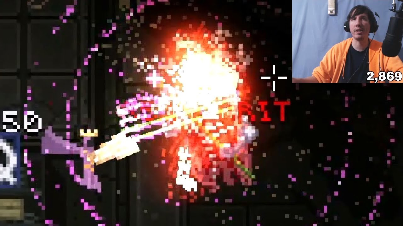 Getting Every Message From The Gods #1 - DunkOrSlam Plays - Noita