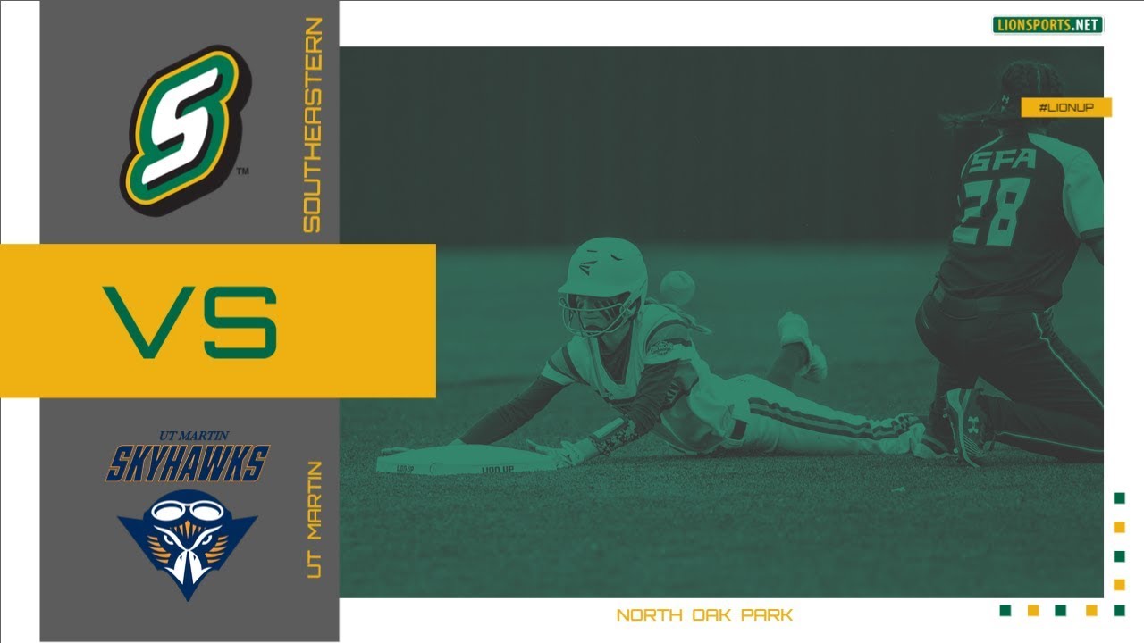 SLU Softball vs. UT Martin