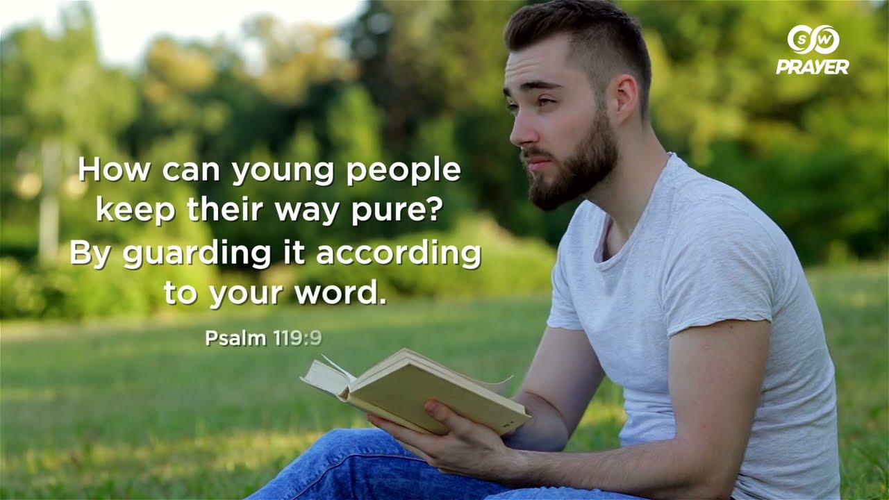 Bible Verse for Youth  | Psalm 119:9 | For faith-filled young people | Word of God | SW Prayer