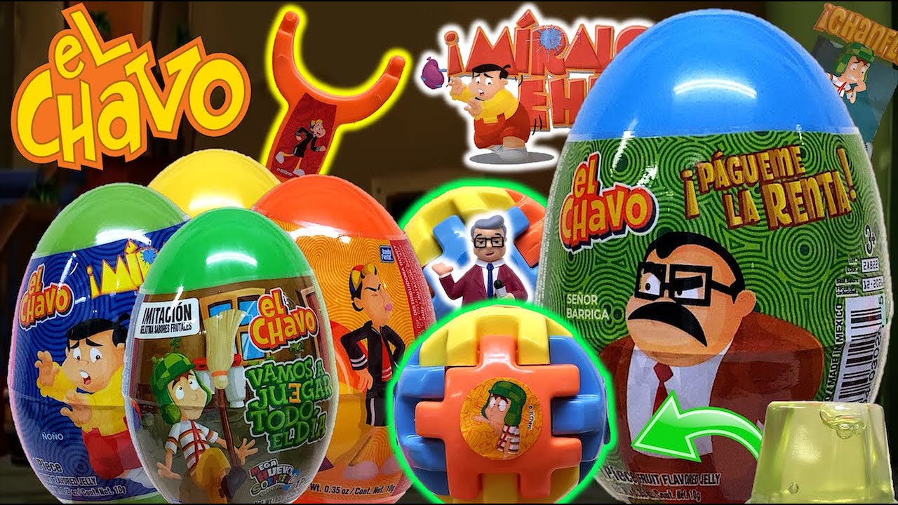 Abrimos los MEGA HUEVOS Surprise de EL CHAVO del 8 - ¿Valen la Chusma? | TOY SHOTS (2024)