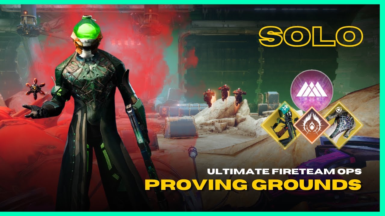 Mataiodoxia Prismatic Warlock - Solo Ultimate Fireteam Ops "Proving Grounds" - Destiny 2