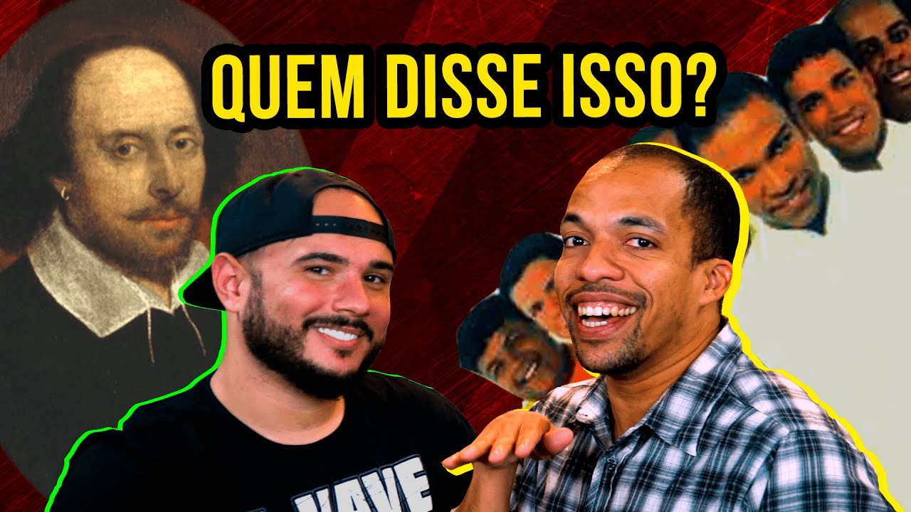 SHAKESPEARE  ou PAGODE ANOS 90? | TAPA NA CARA com GUSTAVO CHAGAS