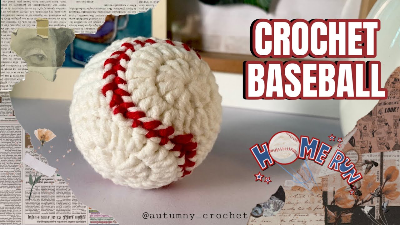 Crochet Baseball Tutorial ⚾️ | Hướng dẫn móc quả bóng chày bằng