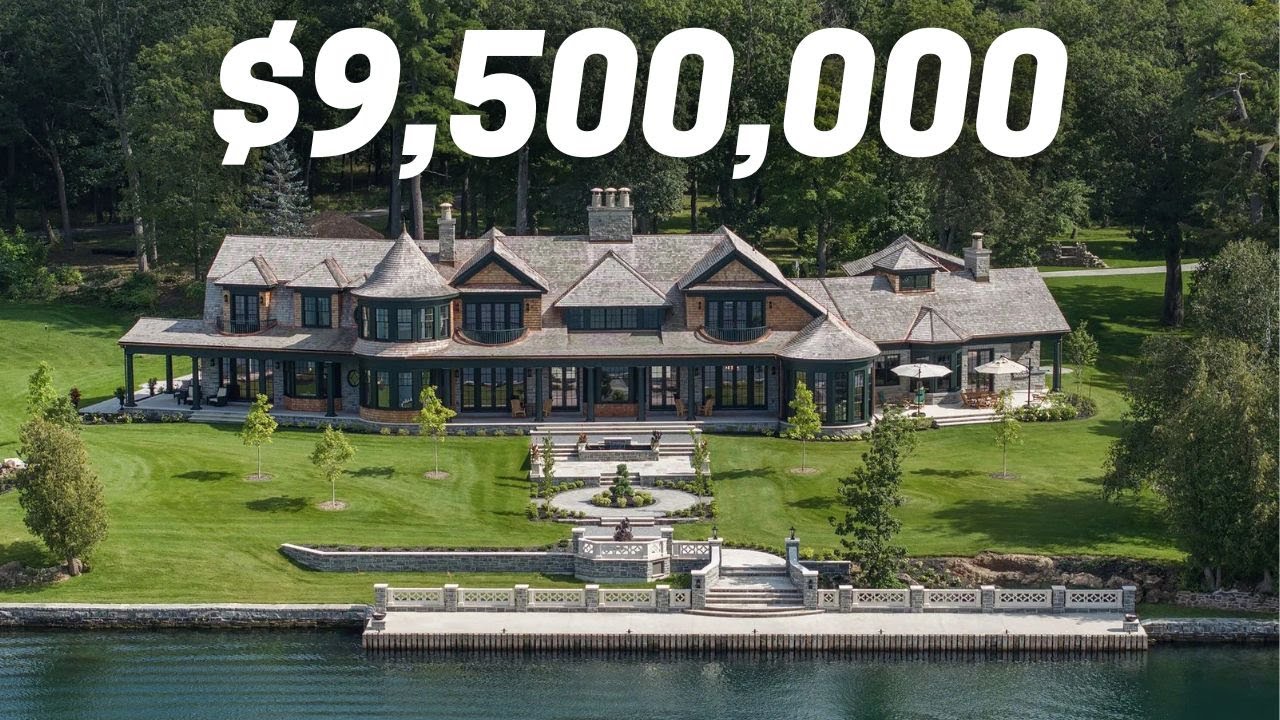Inside An $9,500,000 Gated Waterfront Estate In 1000 Islands