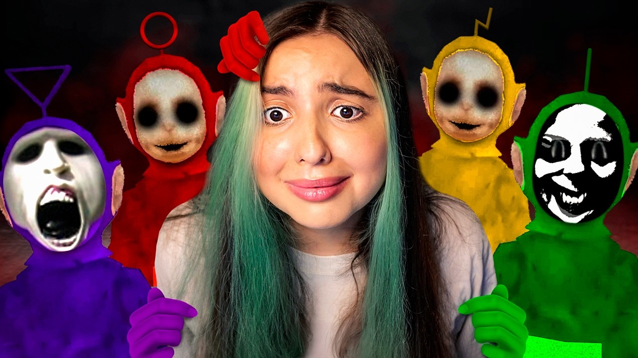 ACHEI QUE ESSE JOGO DO TELETUBIES ERA INFANTIL E FOFO MAS...
