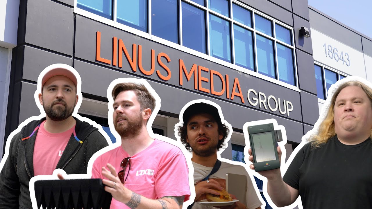 LINUS TECH TIPS - Studio and Labs Tour! | LTX 2023: Day 1