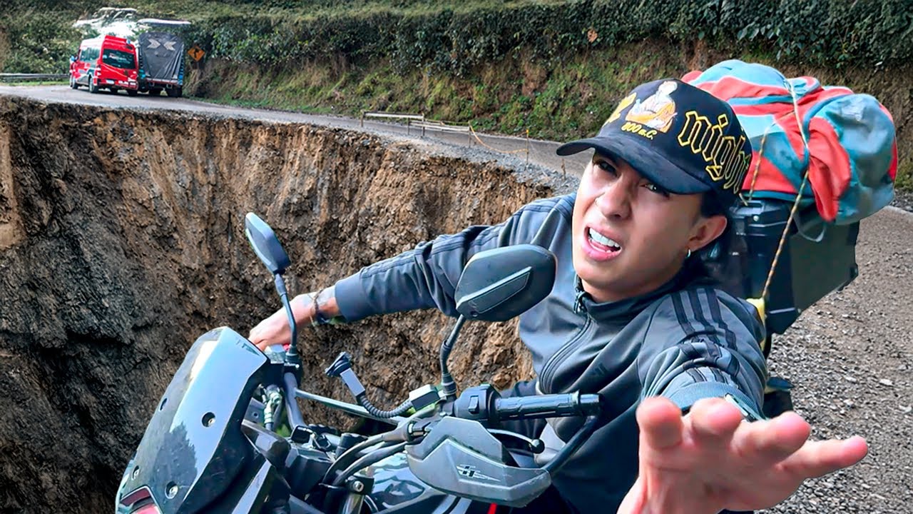 LA CARRETERA MÁS PELIGROSA DE COLOMBIA - EL TRAMPOLÍN de la MUERT3