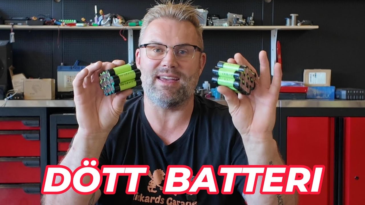 Sparade ca 4000kr på att bygga nytt elcykelbatteri själv
