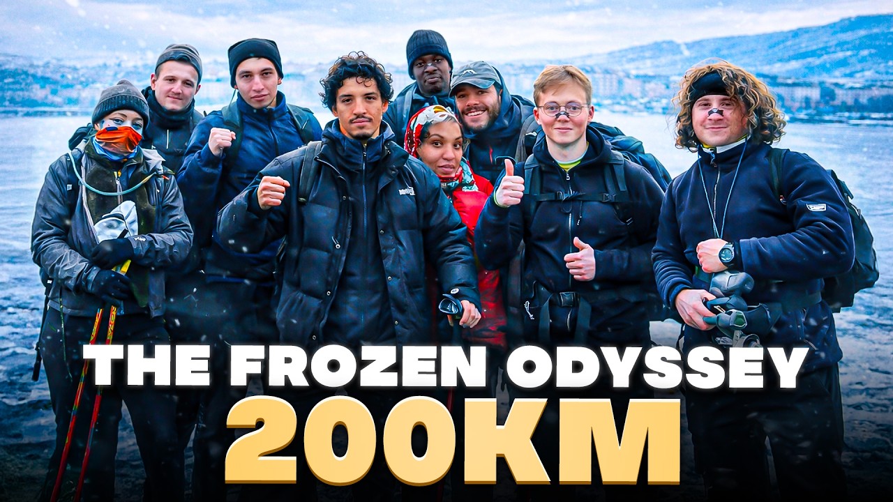 200KM autour du LAC LEMAN à PIEDS - The Frozen Odyssey