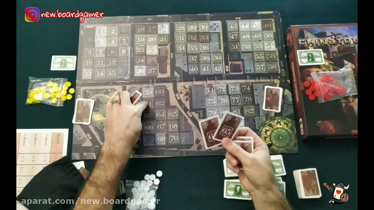 آموزش بازی محله چینی ها چایناتاون (chinatown)