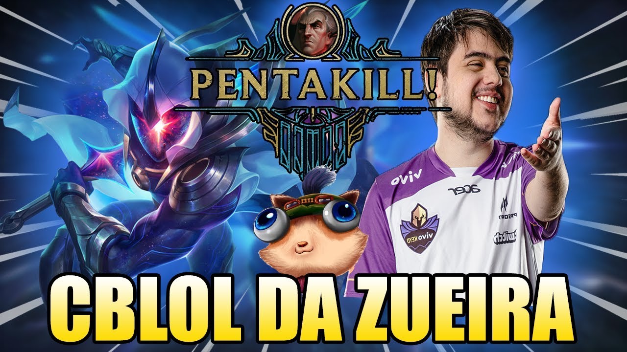 MASTER YI NO CBLOL E PENTAKILL DO TOCKERS - CBLOL DA ZUEIRA