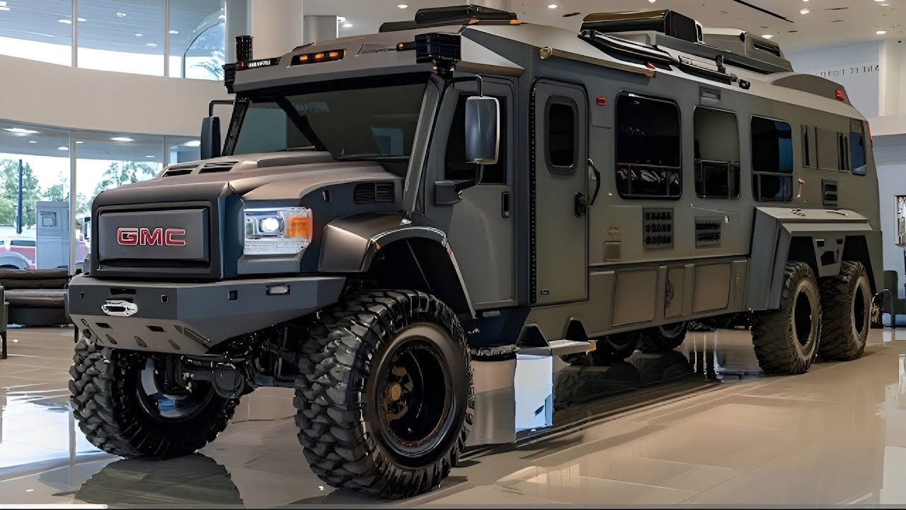 2026 GMC Savana Armored Camper — The Most Extreme Armored Camper Ever Built!