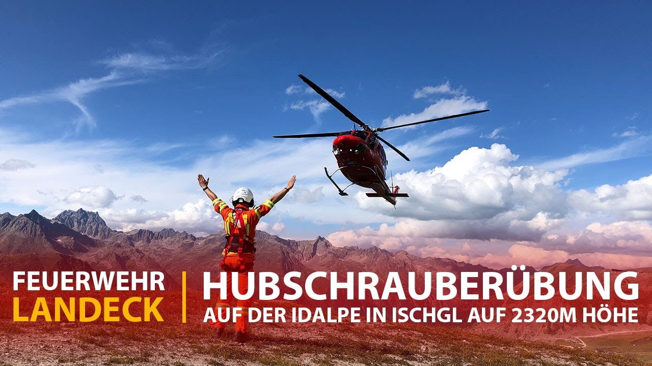 2020 Hubschrauberübung in Ischgl