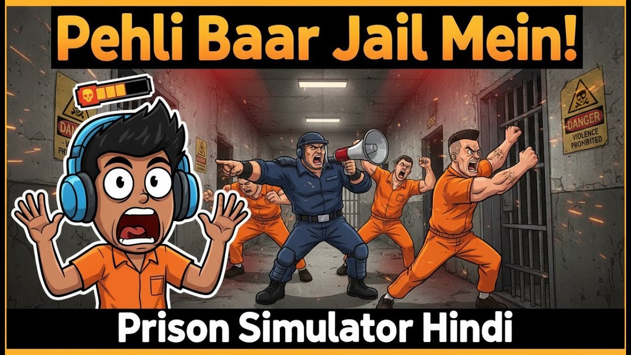 Pehli Baar Jail Mein! | Prison Simulator Gameplay | n00bDAWG