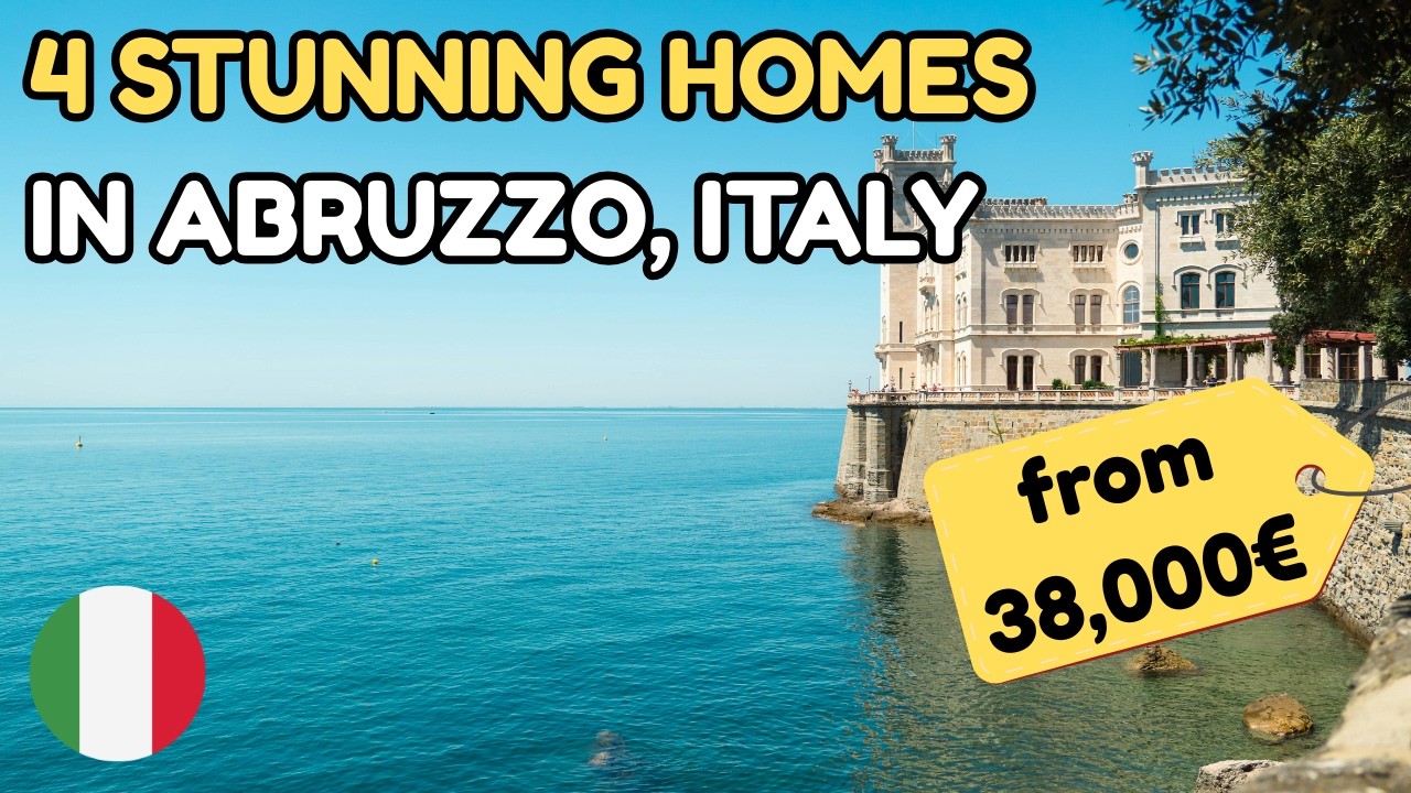 4 Affordable Stunning Houses In Italy from €38K to €60K