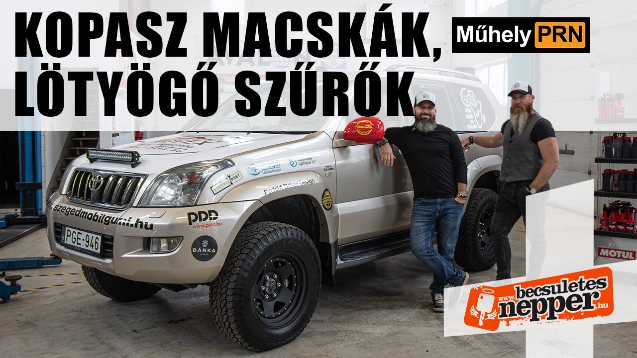 Afrika előtt beugrottak az Avalonba – Toyota Land Cruiser 120 – 2007 – MűhelyPRN 229.