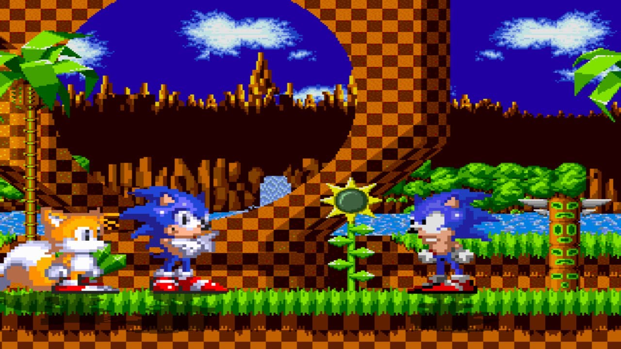 ADD004 MUGEN: Sonic TFTA (Me) Vs Dorkly Sonic
