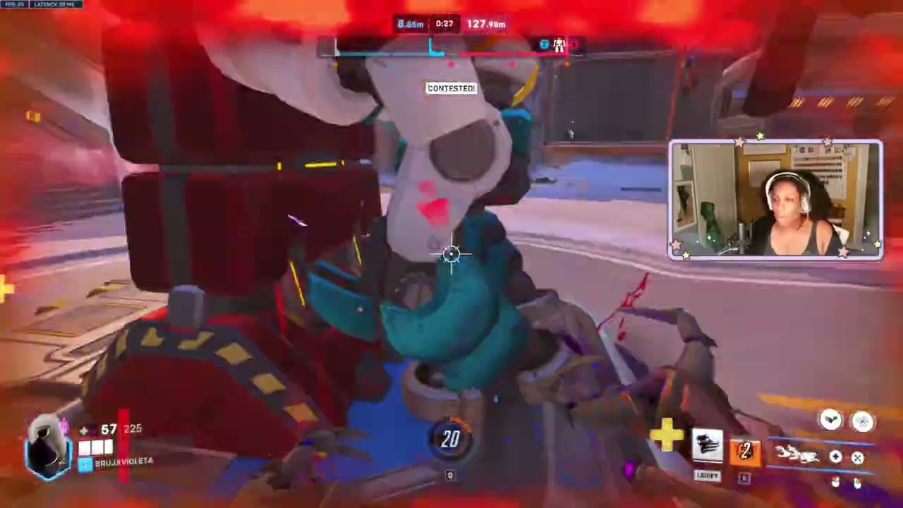 happy halloweeeeeeeennnnnnnn (she killed the chicken...) #garbagegang #overwatch2