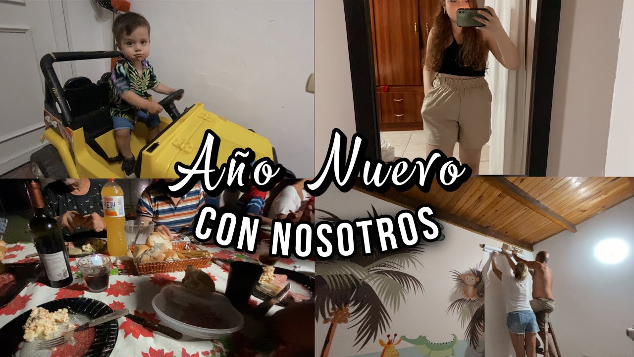 AÑO NUEVO CON NOSOTROS 🎉| AVANCES EN LA HABITACIÓN DE BASTIAN 🤩