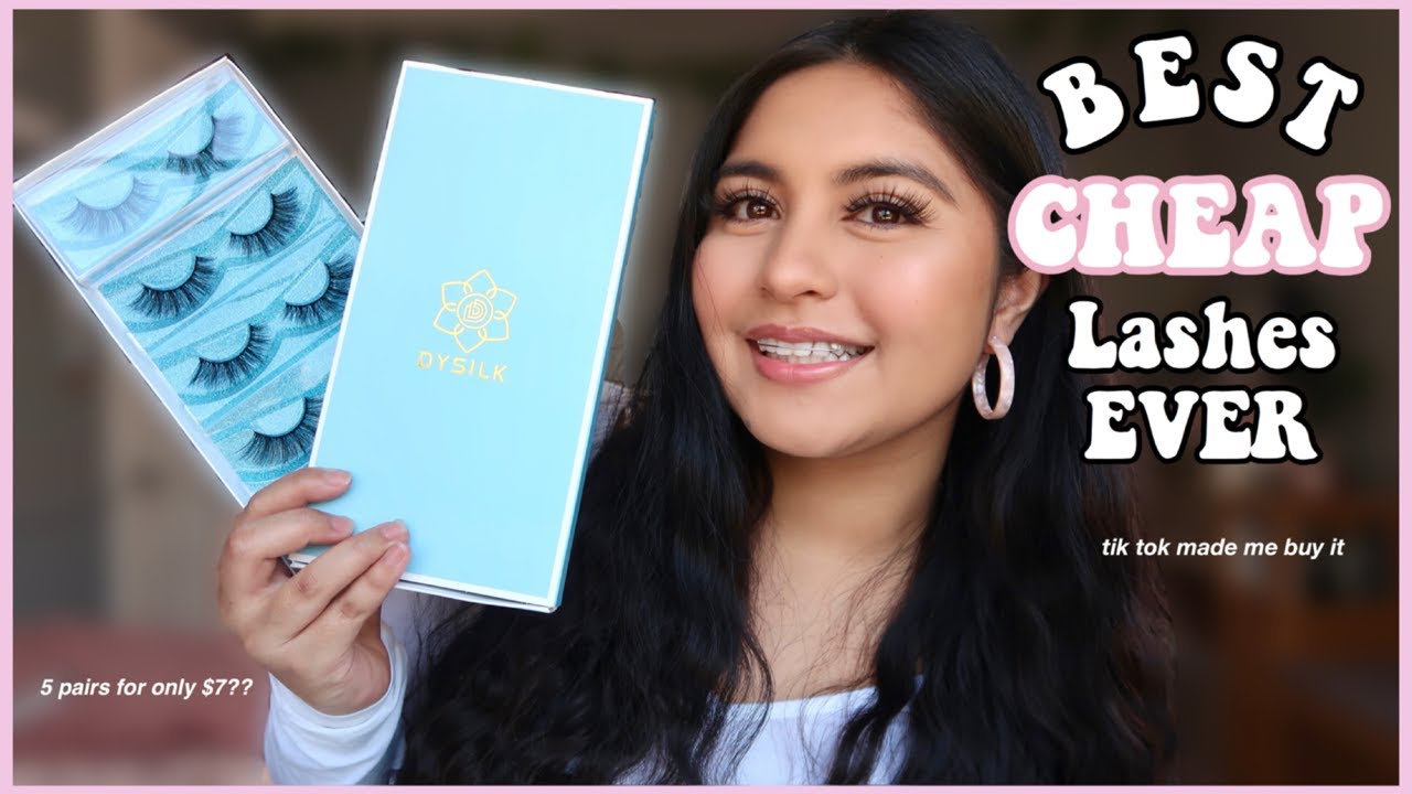 AFFORDABLE EYELASHES | 5 Pairs for ONLY $7?! *honest review*