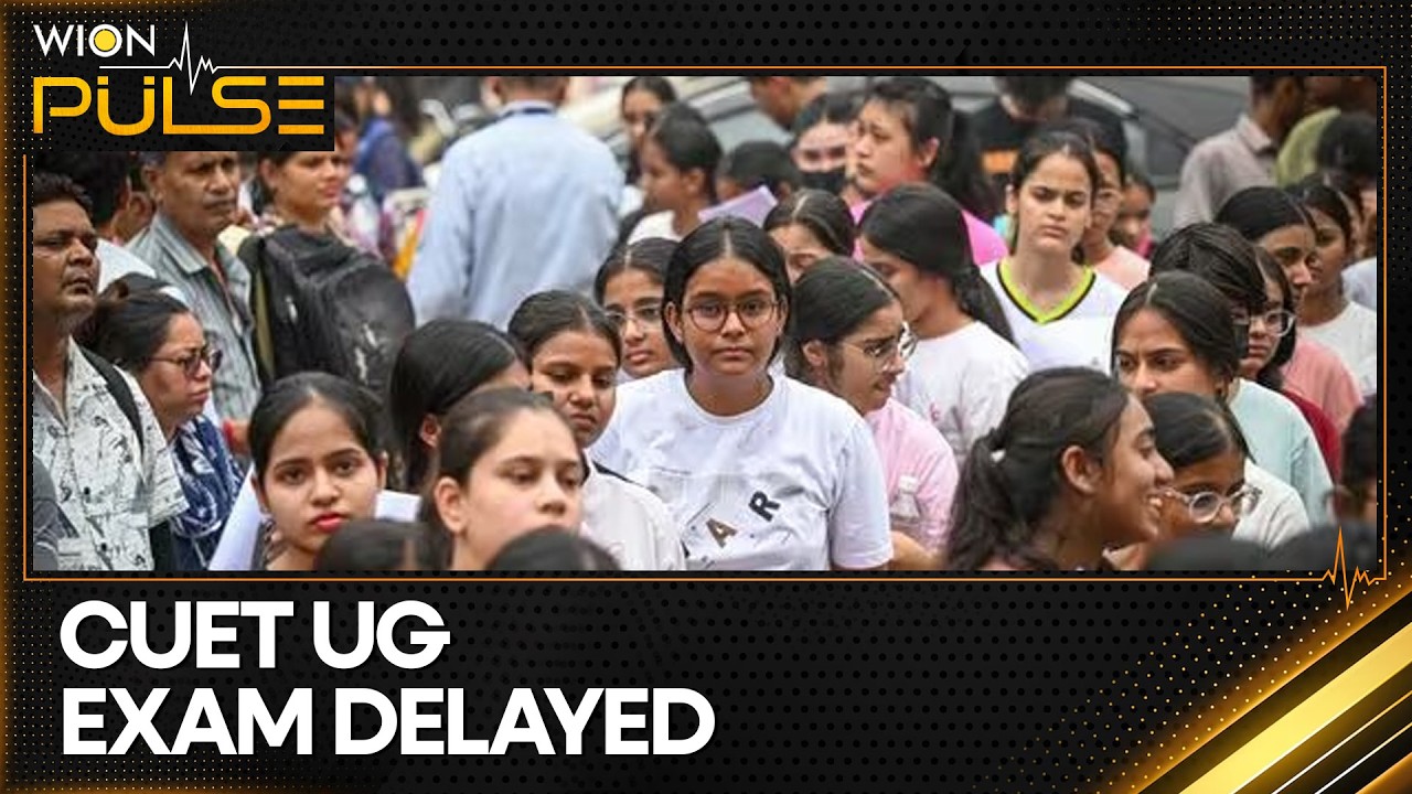 CUET UG Exam Disruption: Technical Glitch Delays Test, Students Face Chaos at Centres | WION