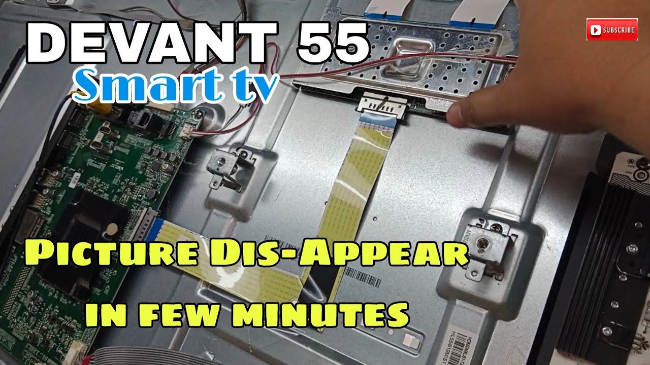 DEVANT 55 Smart tv mawawala ang picture matapos nang ilang minuto..