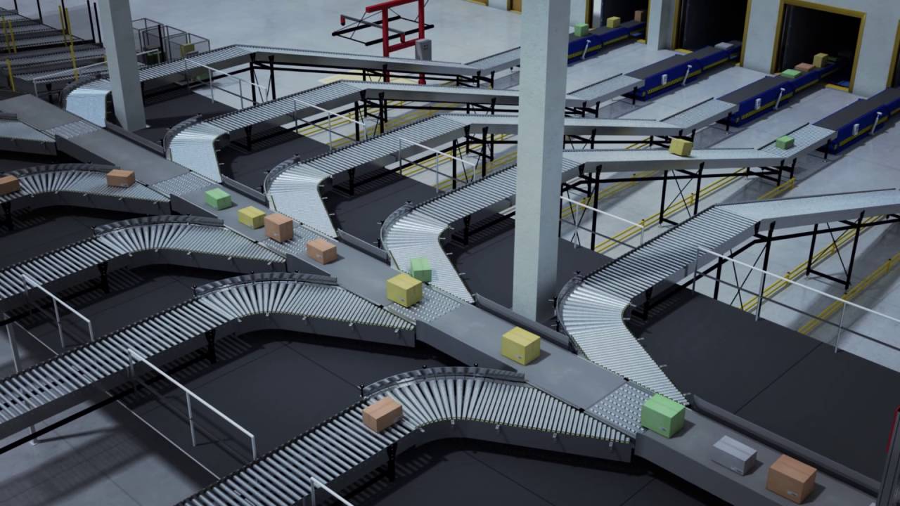 Follow us in the depot - 3d animation and reality