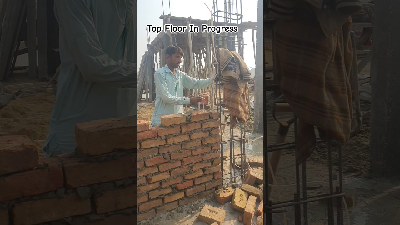 Top Floor Construction in Progress Project #345 #brickmasonry