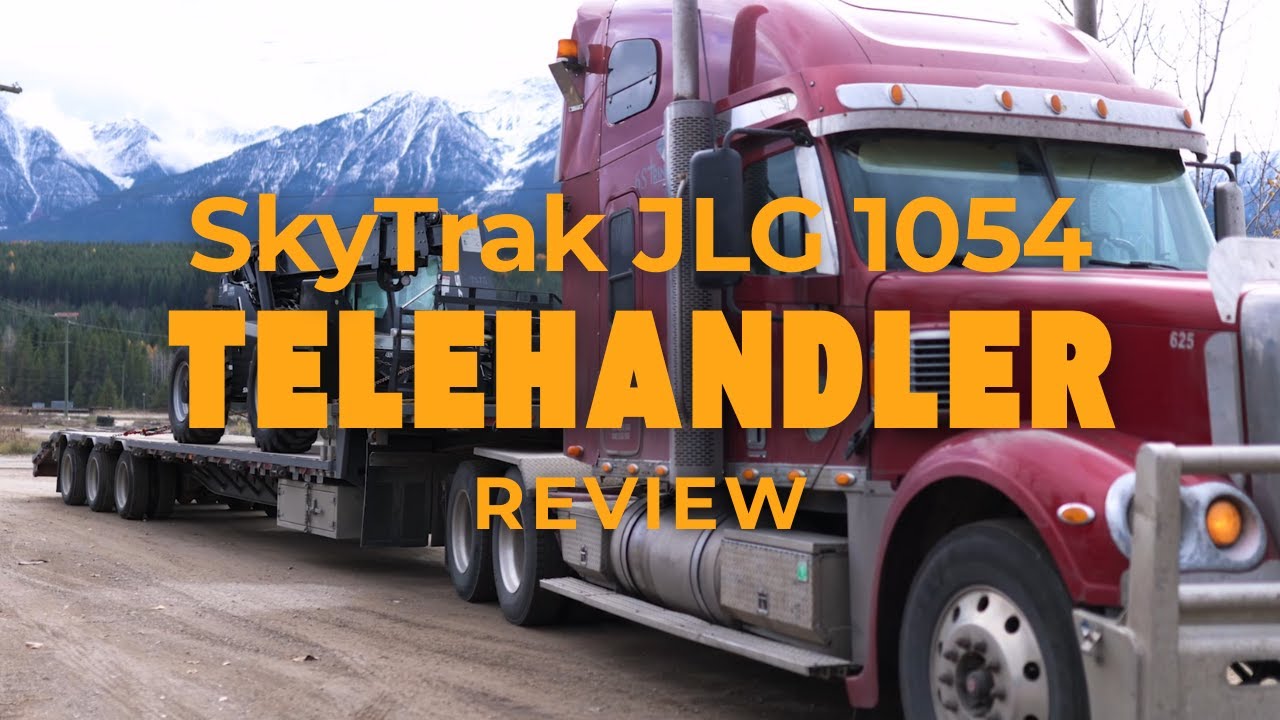 SkyTrak JLG 1054 Telehandler Review | Cummins Turbo Diesel, Safety Tech & Arctic Package