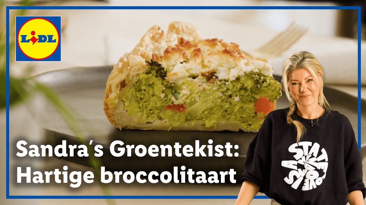 Hartige broccolitaart | Sandra's Groentekist