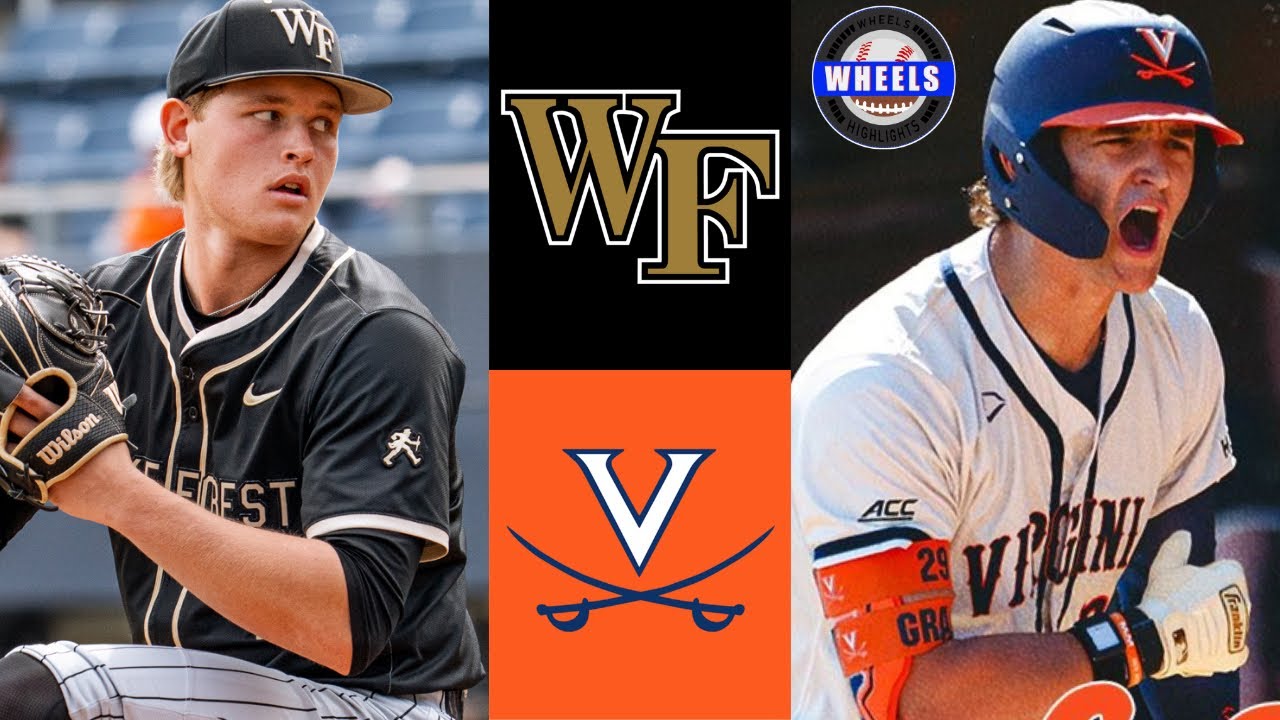 #24 Уэйк Форест против #9 Вирджинии | Решающий матч | Обзор бейсбольных матчей колледжей 2026 года