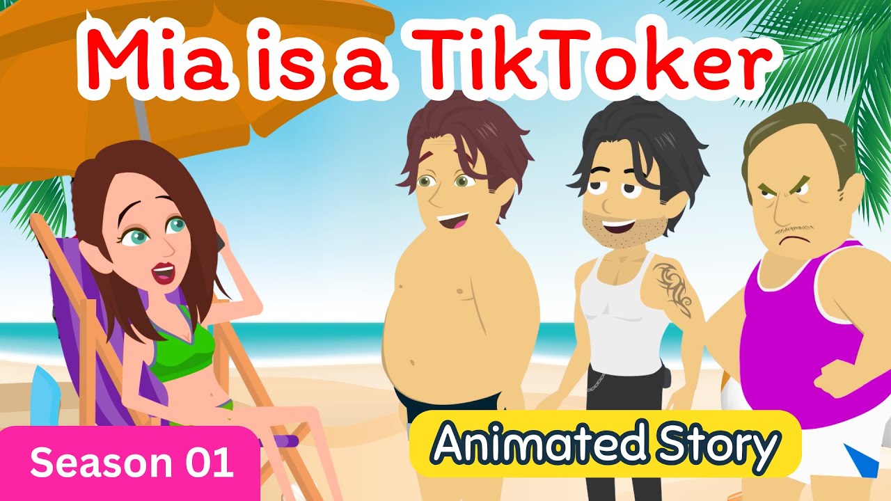 TikTok Influencer Season 01 | English Story | Learn English | Animation | Learn English with Kevin