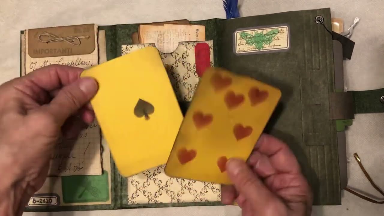 Edgar Allan Poe Junk Journal Flip Through