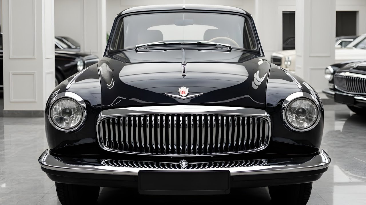 GAZ-12 ZIM 2026 — Возрождение легенды | Роскошный классический седан будущего