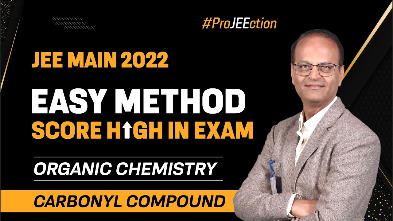 Best way to score 100% in JEE Main | Carbonyl Compound Organic Chemistry | Study Plan | ALLEN JEE