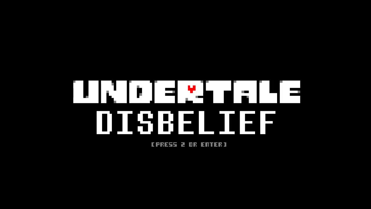 GASTER SECRET! Disbelief Papyrus battle.